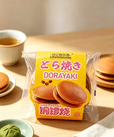 Heji Linzhenxiang Dorayaki (Red Bean Flavor) 65g